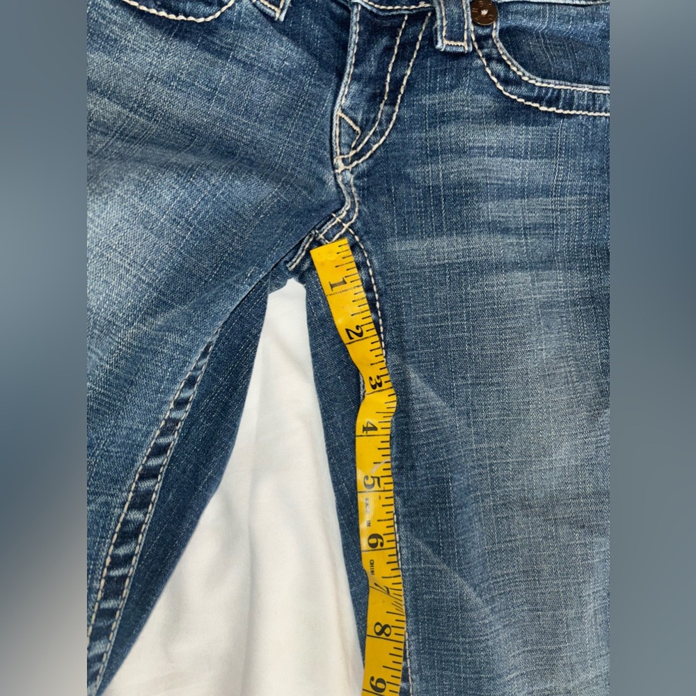 Gently use true religion women’s or girls pants size 25 - Picture 11 of 12